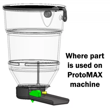 Блок подачи абразива ProtoMAX