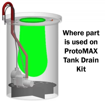Фильтрующий мешок сливной системы бака ProtoMAX