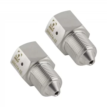 Комплект из двух RMS-адаптеров ВД 3/8&Prime; с внутренней/наружной резьбой, отверстие 0,81 мм купить в  в Москве