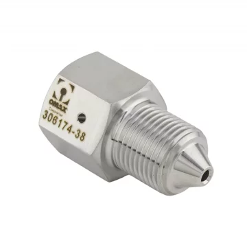 Линейный RMS-адаптер ВД 3/8&Prime; с внутренней/наружной резьбой, отверстие 0,97 мм купить в  в Москве