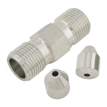 Переходник высокого давления 3/8&Prime; наруж. &times; 3/8&Prime; наруж., 60 ksi