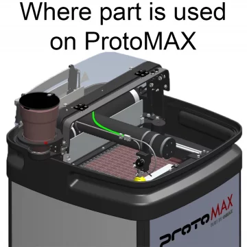 Трубка подачи абразива ProtoMAX, длина 1066,8 мм (42&Prime;)