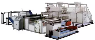 Линия для производства воздушно-пузырьковой плёнки экструдер DFPE-1500 купить  в Москве